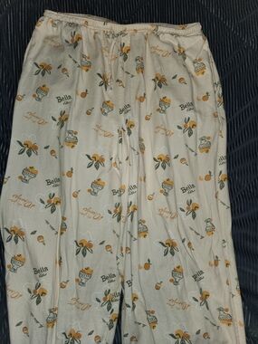 wild fable Cream Lounge Pants with Orange Fruit Print